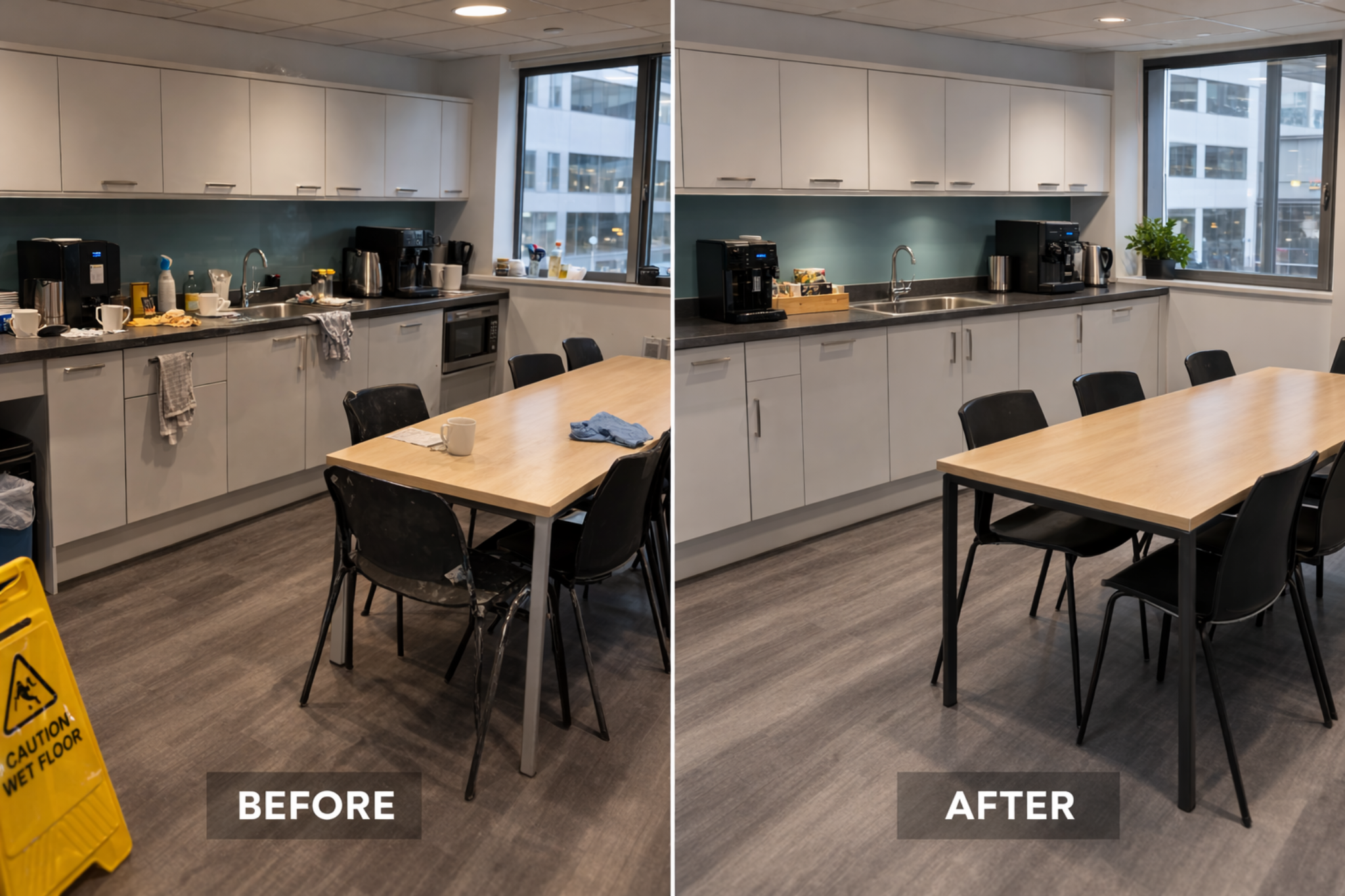 Office Kitchen  — AskMiro cleaning London